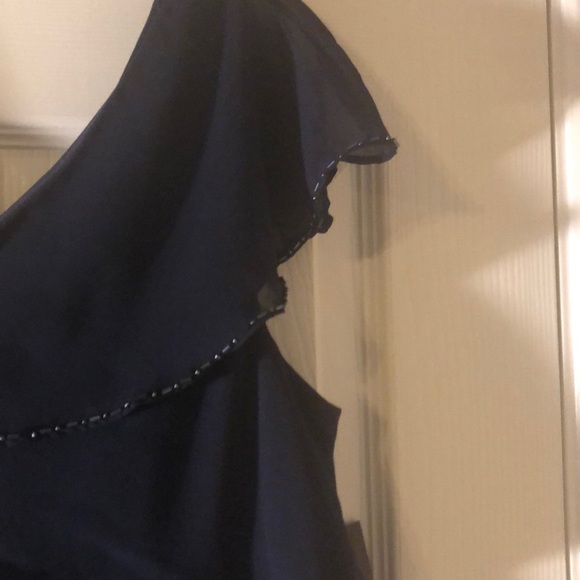 Beautiful navy blue party dress. - Picture 5 of 5